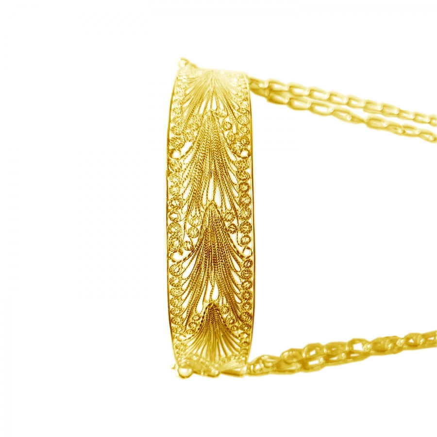 COLLAR TÁLIA CRUZADO 24k